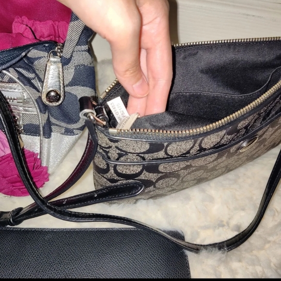 Coach set crossbody bag purse & pouch - Picture 15 of 16